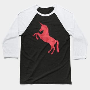 Abstract Unicorn Design Baseball T-Shirt